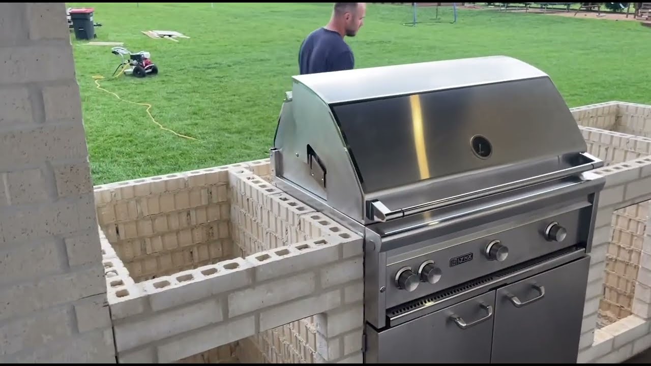 Estas son algunas medidas para una cocina de patio
