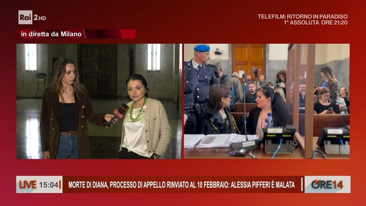 Alessia Pifferi è malata, processo appello rinviato - Ore 14 del 29/01/2025