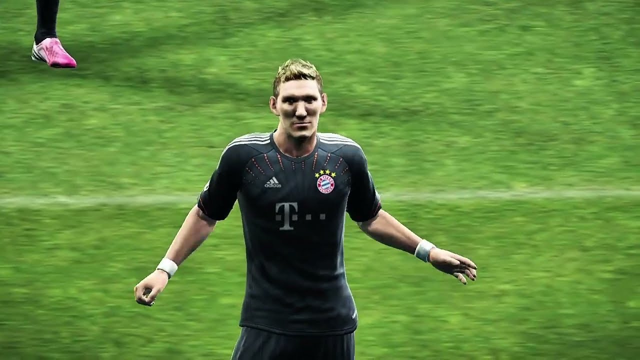 PES 2013 (UEFA CHAMPIONS LEAGUE 2012-2013) / [SemiFinal ] | [2 Leg] / Bayern Munich - Gameplay