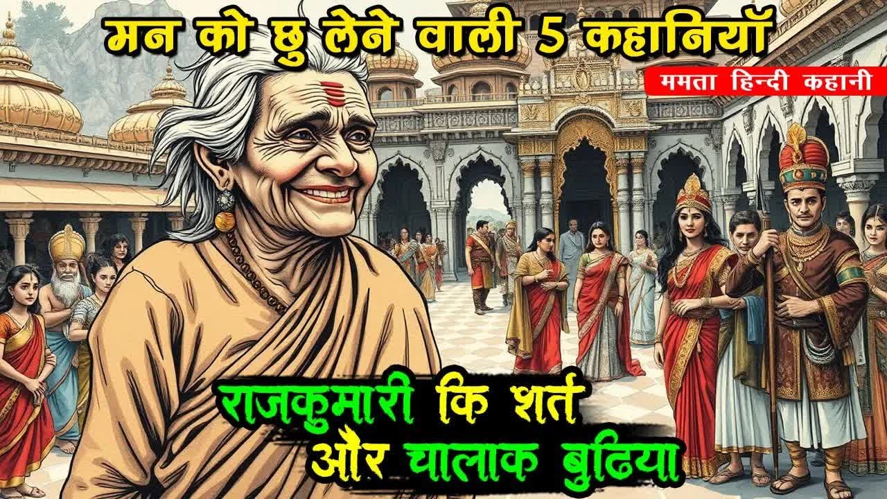 🔴146 राजकुमारी की शर्त और चालक बुढ़िया, RAJKUMARI KI SHART AUR CHALAK BUDHIYA, धार्मिक कहानी,.