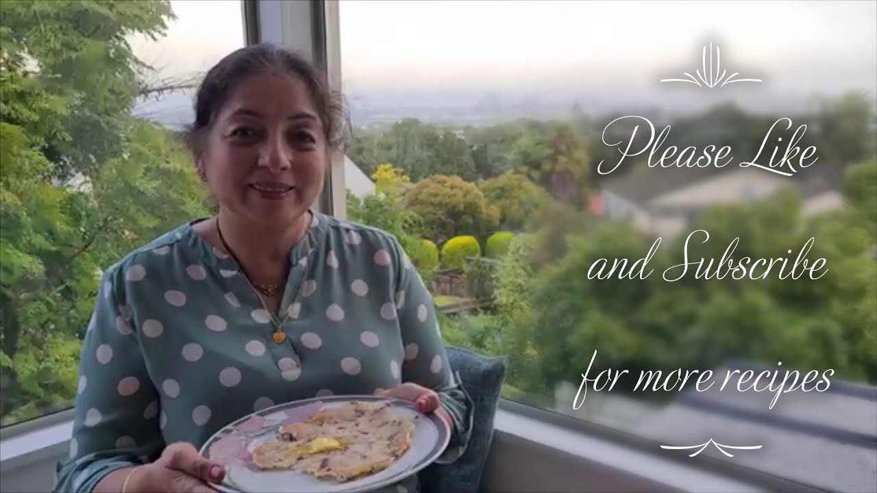 Thalipeeth Recipe | Vegan Semolina Pancake | Indian | Savoury