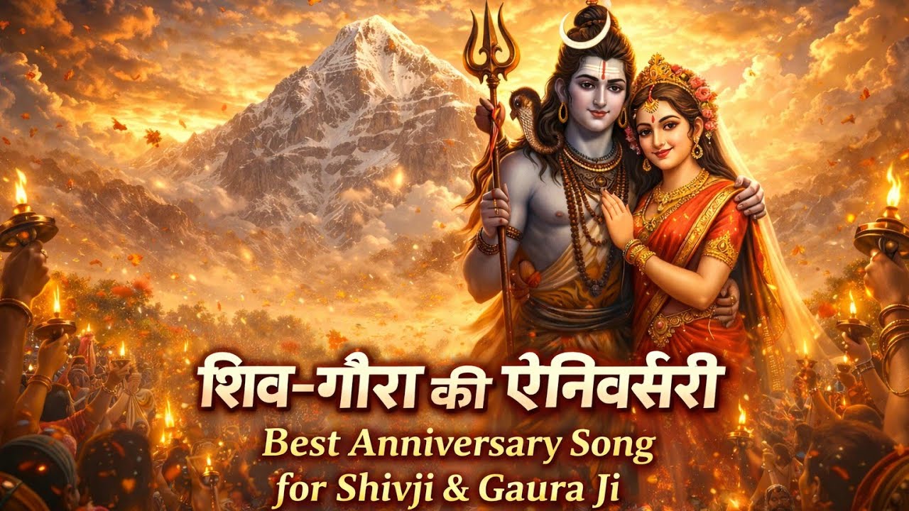 Shiv Gaura Anniversary Song 🙏 | Shiv Vivah Bhajan | Official Song