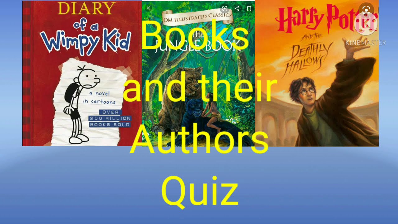 A Quiz on books and their authors.10 questions +answers