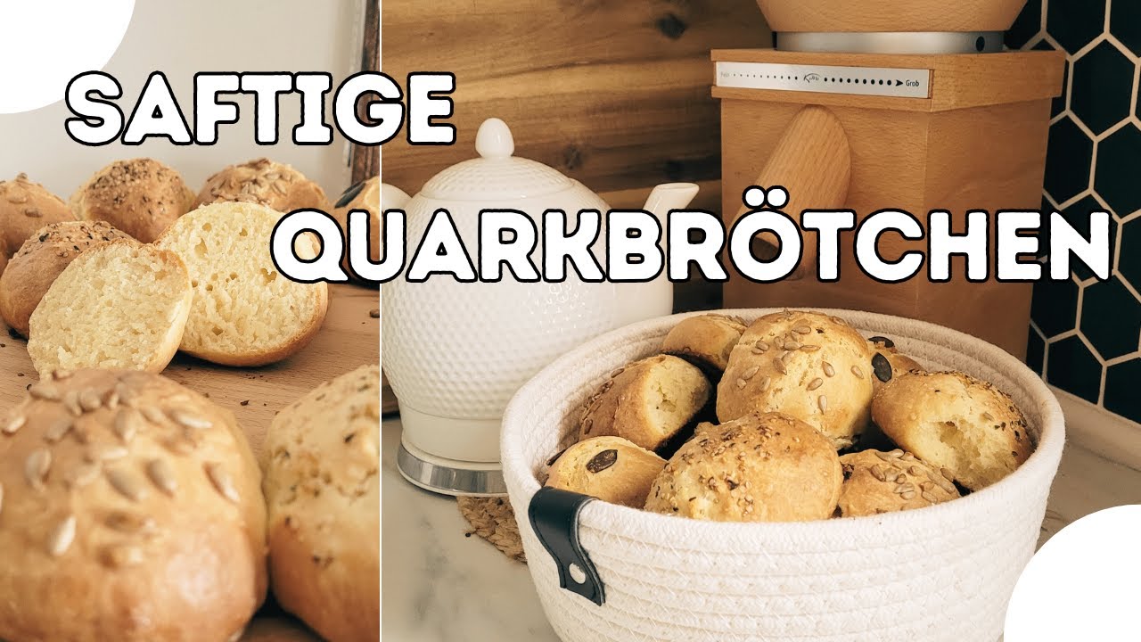 Leckere Quarkbrötchen selber machen 🍞 Einfaches Rezept mit Schritt für Schritt Anleitung