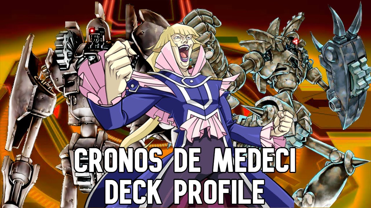 (Yu-Gi-Oh! GX) 40 Card Cronos de Medici (Professor Crowler) Deck Profile