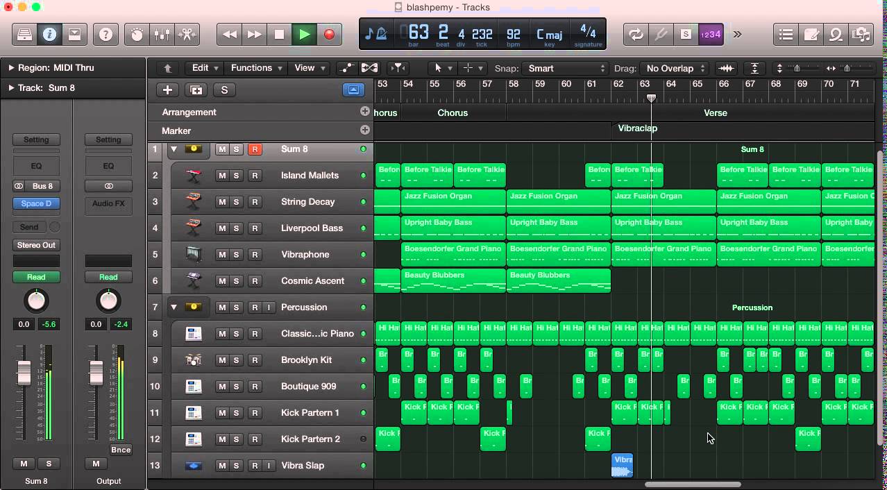 Tupac 2pac Makaveli Blasphemy Instrumental (Logic Pro Remake)