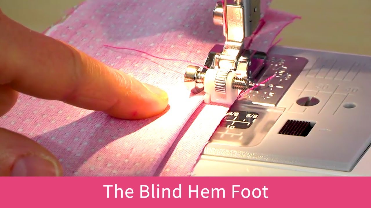 The Blind Hem Foot on the Baby Lock Joy