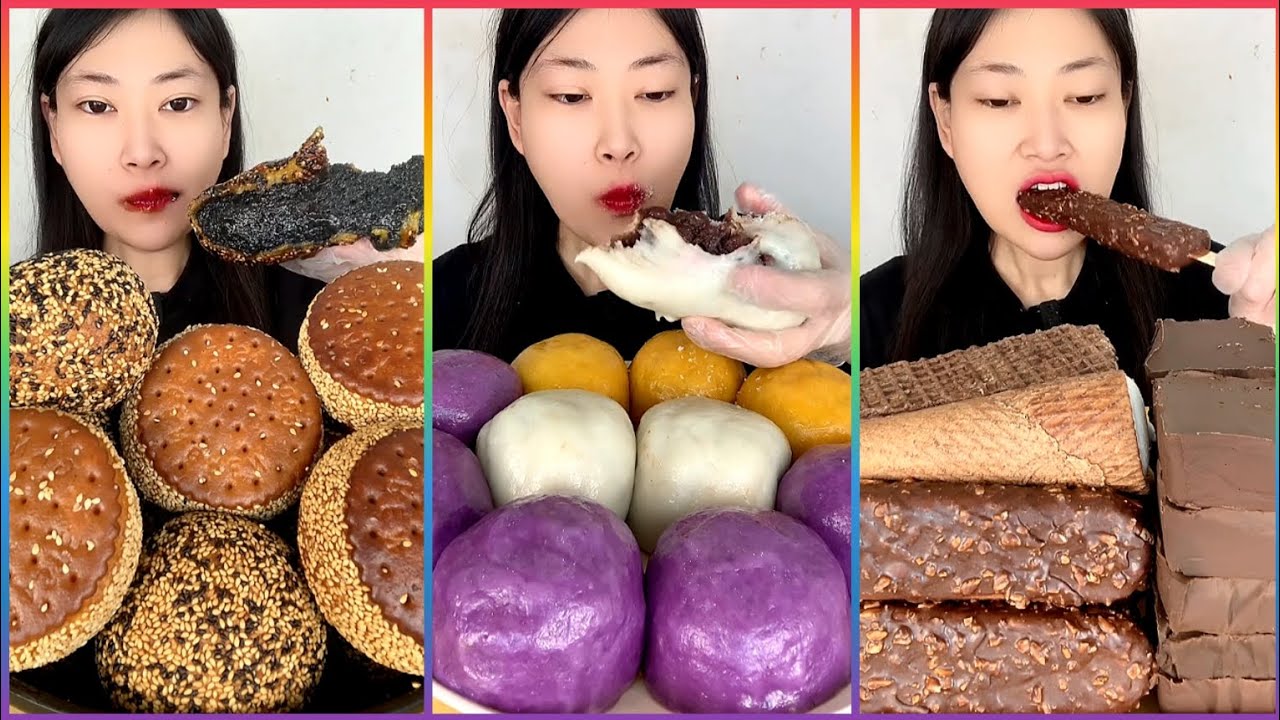 ASMR CHINESE FOOD MUKBANG EATING SHOW | 먹방 ASMR 중국먹방 (Fat Meat, Pork Fat, Pork Belly, 🍜Noodles)