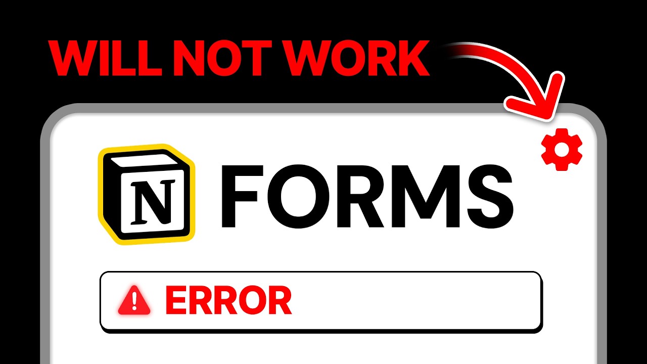 Create Powerful Forms in 7 Minutes (Notion Forms Tutorial)