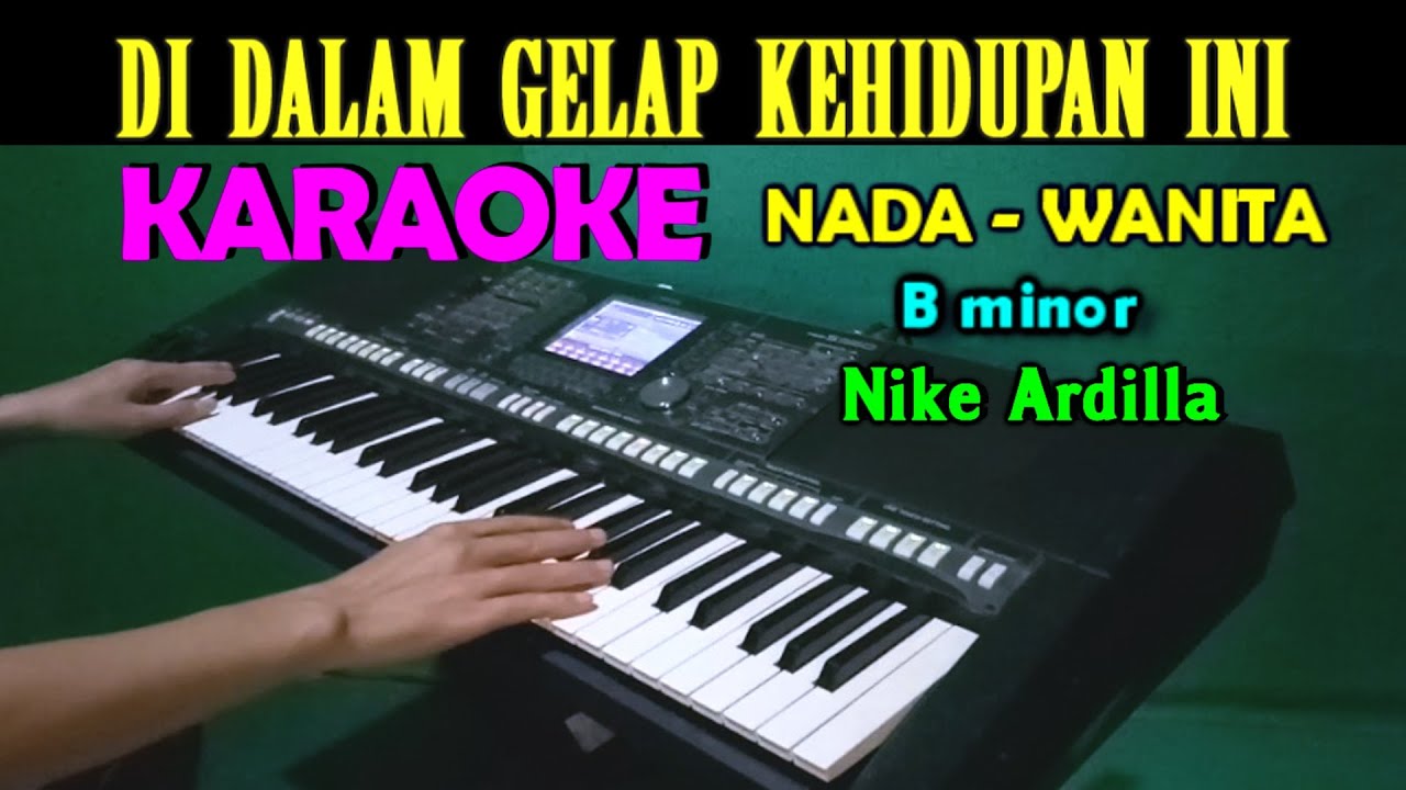 MATAHARIKU - Nike Ardilla | KARAOKE Nada Wanita, HD