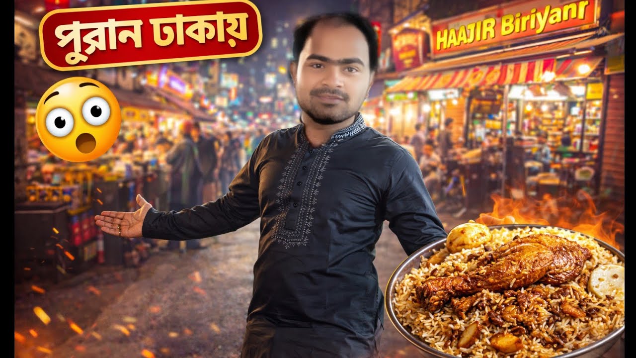 হাজীর বিরিয়ানি, বিউটি লাগছে, আবরার তেহারি, পুরান ঢাকার সেহেরী টাইম  ❤️‍🔥Nazira Bazar Sahri night 🌚