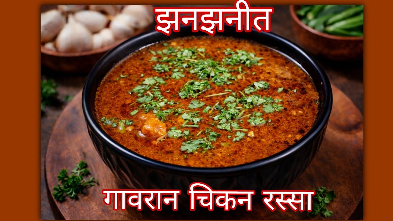 “झणझणीत गावरान चिकन रस्सा”👉 “हॉटेल स्टाईलपेक्षा पण भारी 😍🔥”🔥 Majhi Pakhkruti 