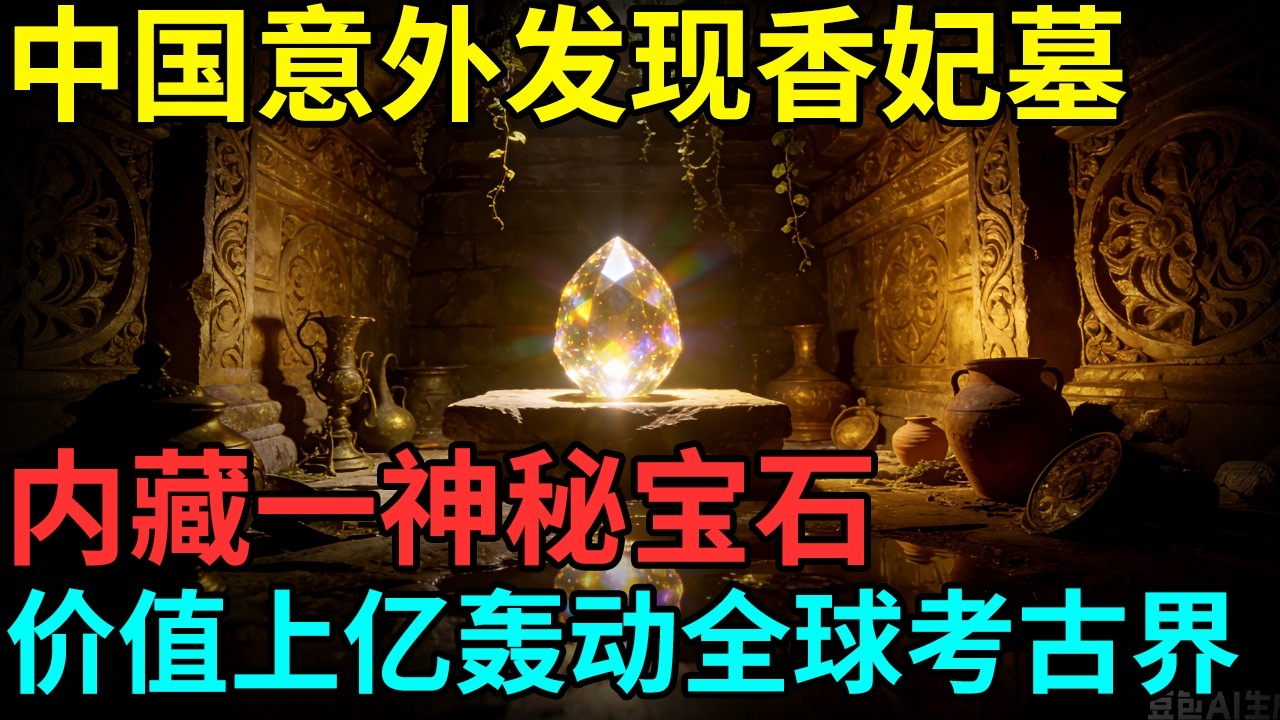 中国意外发现香妃墓，打开后香传十里，内藏一神秘宝石，价值上亿轰动全球考古界 【档案纪实】