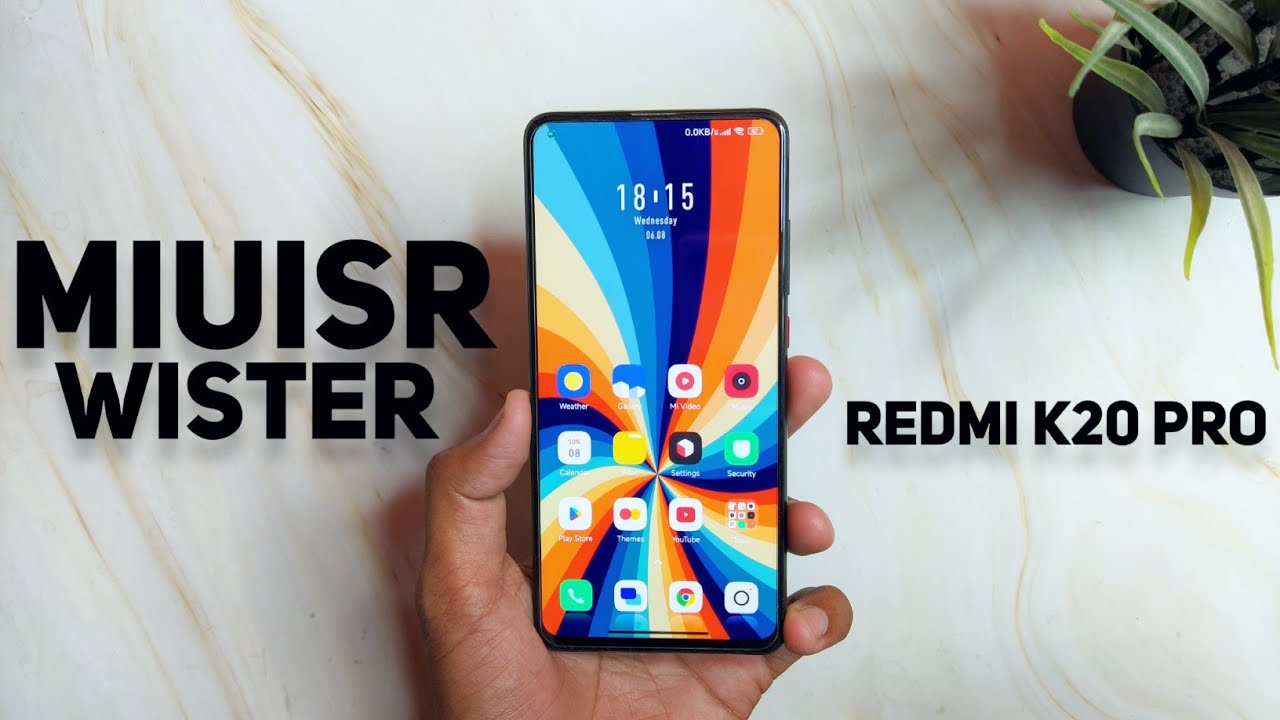 MIUISR Wister Update On Redmi K20 Pro | Android 12 | Best Features & Performance !!