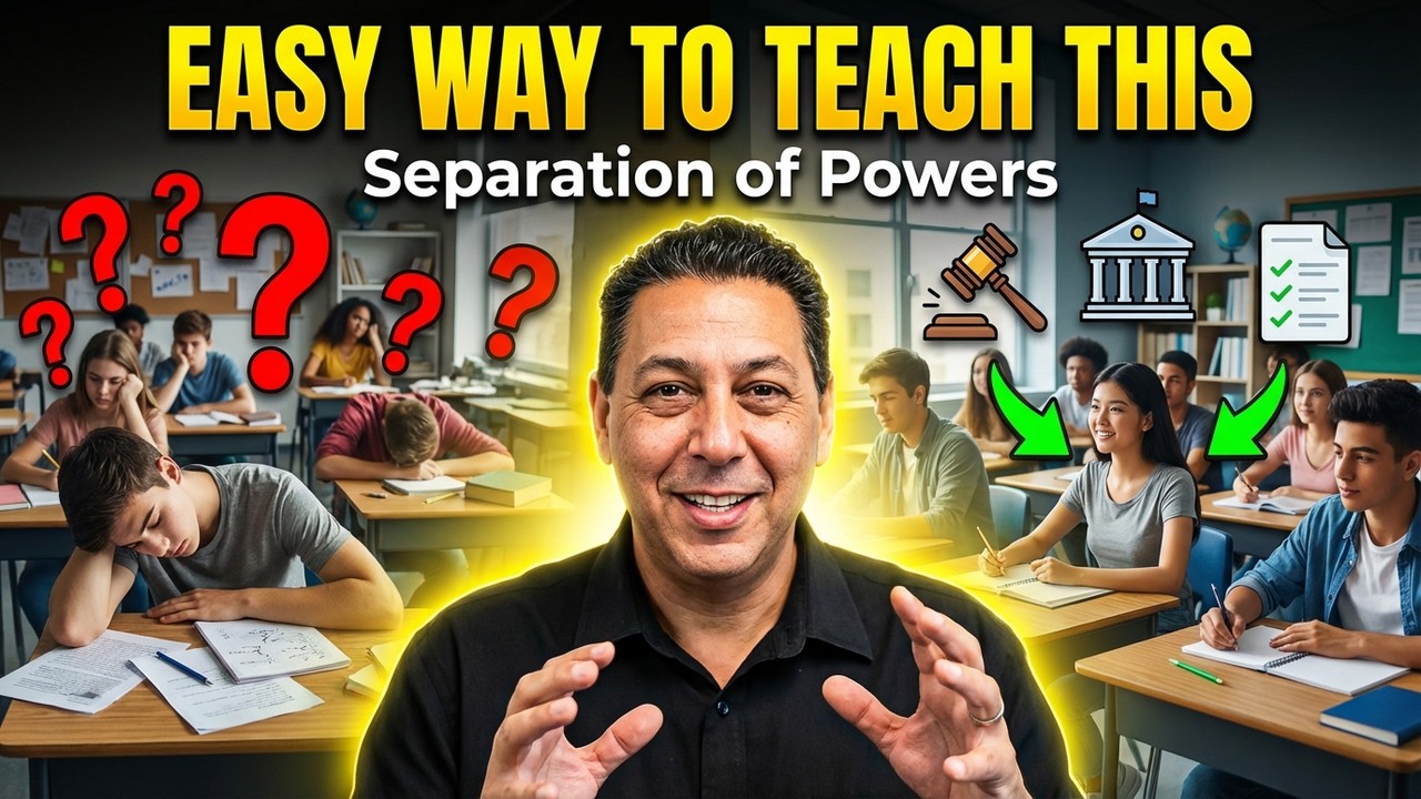 From Constitution to Classroom: Teaching the Three Branches of Government