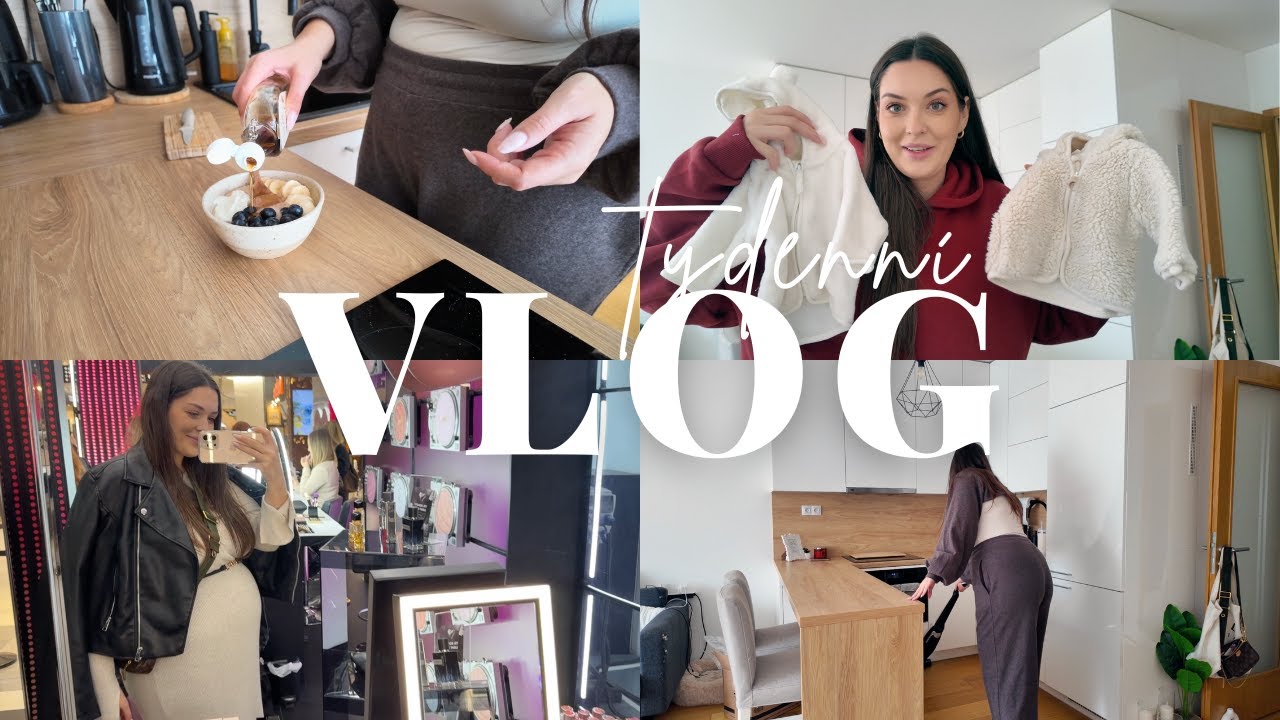 VLOG: ranní rutina, oblíbená snídaně, zdravé recepty, YSL akce & haul oblečení pro miminko 🏠🫶🏼