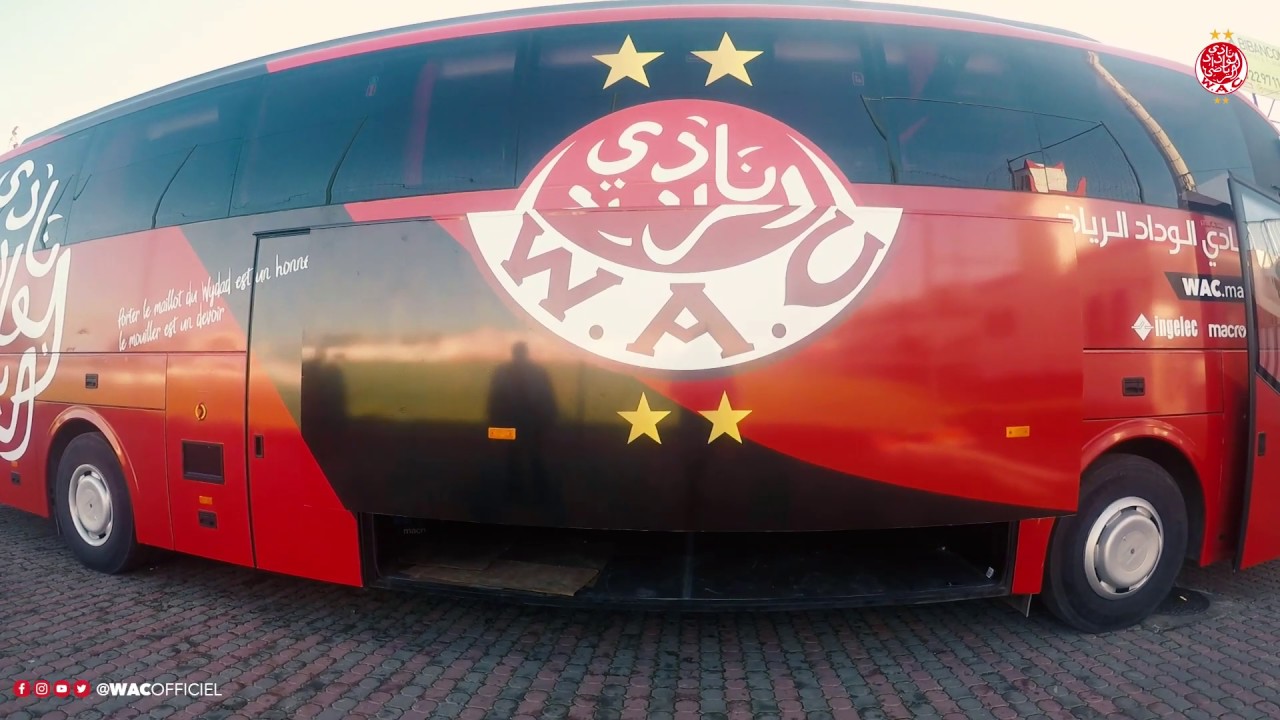 New look of WYDAD BUS | حافلة الوداد في حلة جديدة