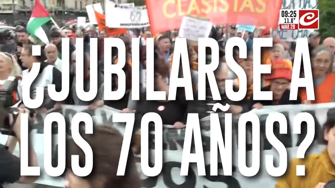 Avanza la reforma previsional impulsada por el Gobierno... &iquest;jubilarse a partir de los 70 a&ntilde;os?