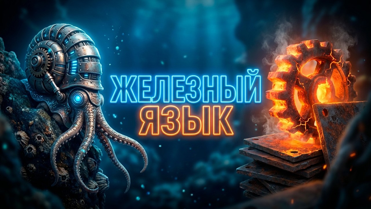Железный язык на глубине 5500 м: учёные открыли моллюска-киборга 🐚⚙️