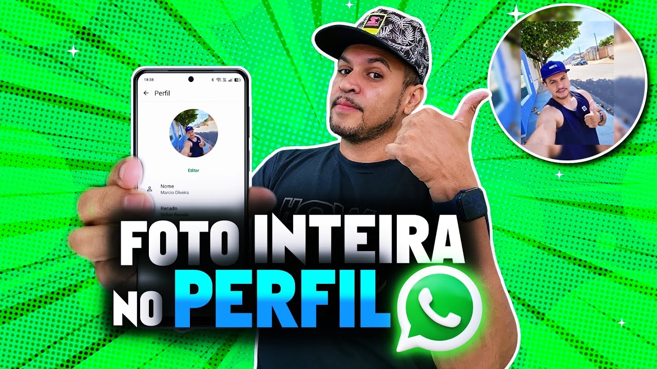 ATUALIZADO! Como Colocar Foto Inteira no Perfil do WhatsApp