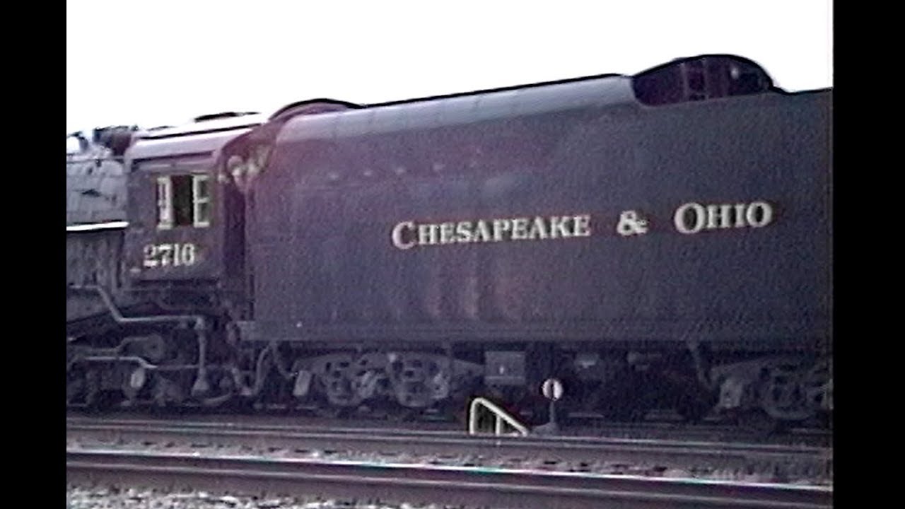 C&O 2716 Towed to KRM and other Cincinnati Railroading (Spring of 2001)