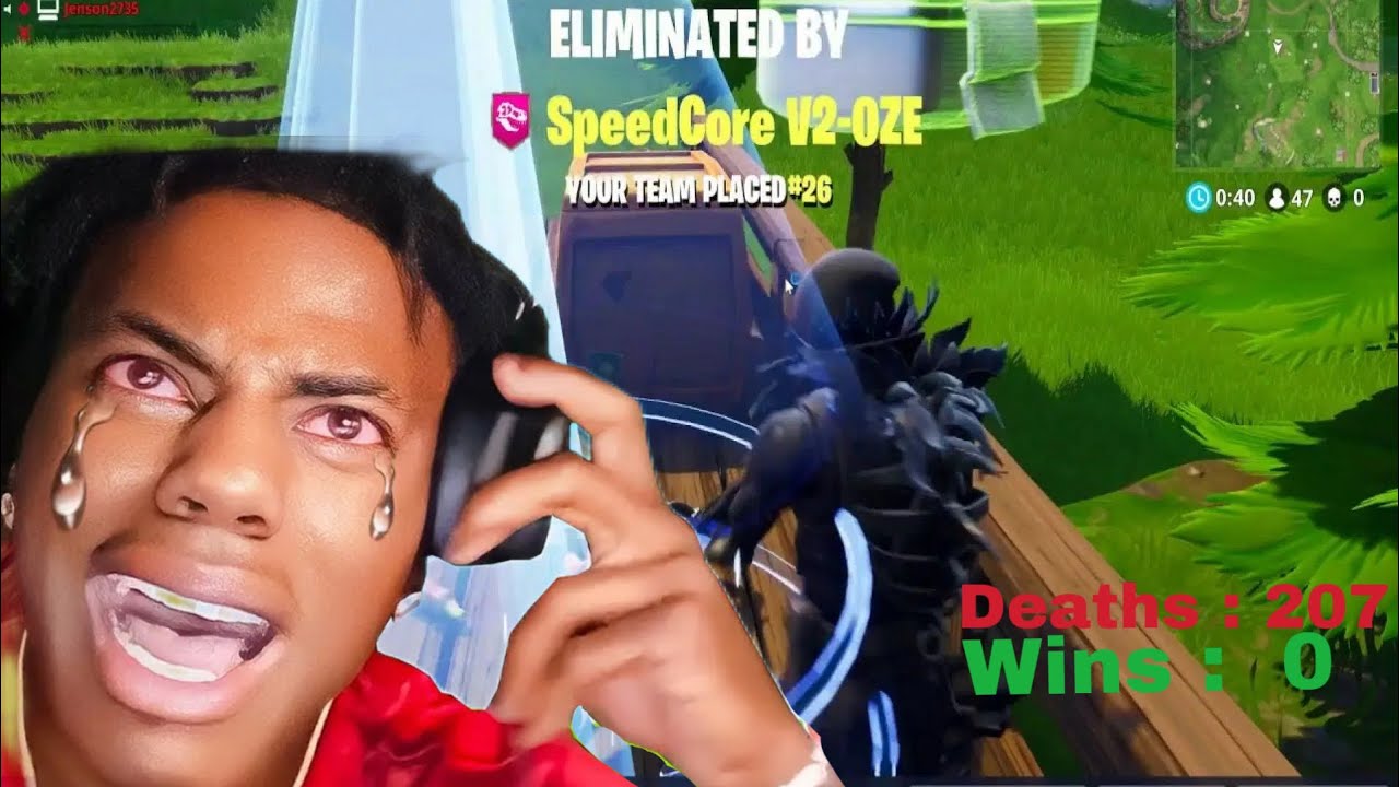 23 Minutes Of IShowSpeed Raging In OG Fortnite 2024