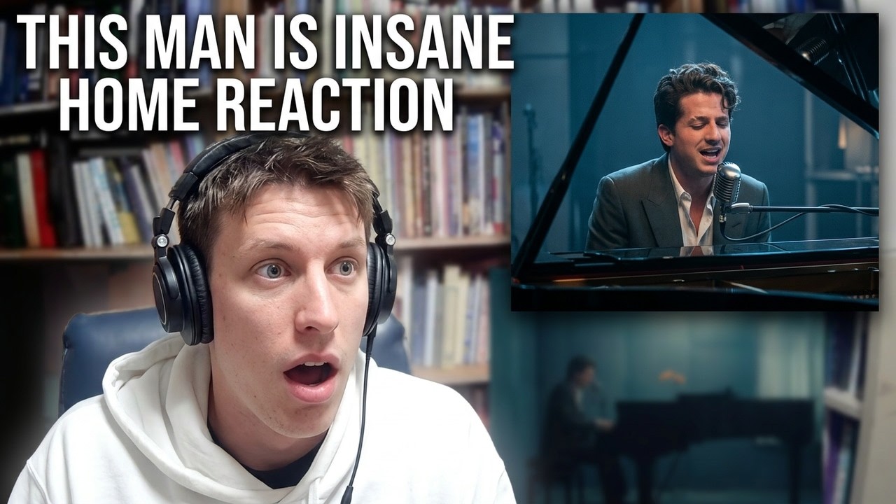 CHARLIE PUTH HOME REACTION - THIS MAN IS INSANE