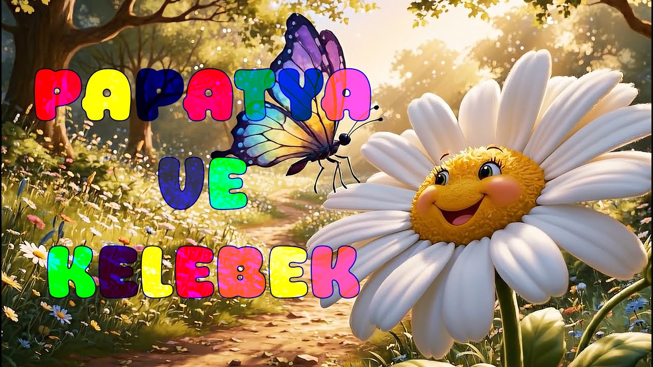 Papatya Ve Kelebek 🦋🌼/  Masal Dinle/ Uyku Öncesi Masallar
