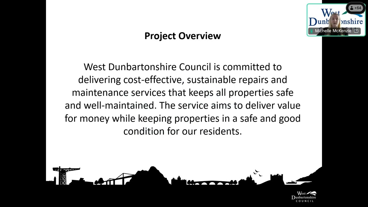 Talking Tenders with West Dunbartonshire Council Building Services 260210