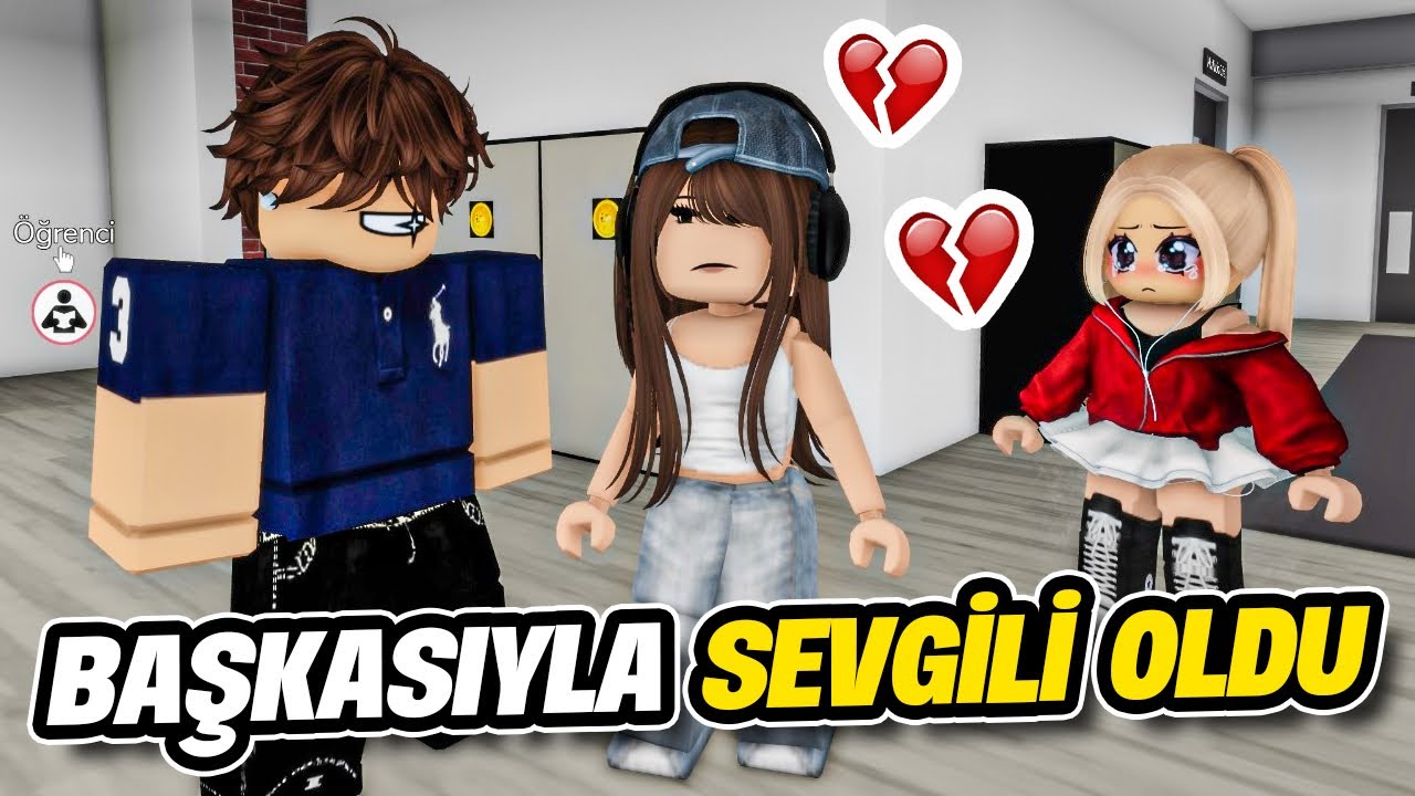 BENİ KISKANDIRMAK İÇİN BAŞKASIYLA SEVGİLİ OLDU roblox brookhaven 🏡rp / Roblox dizisi