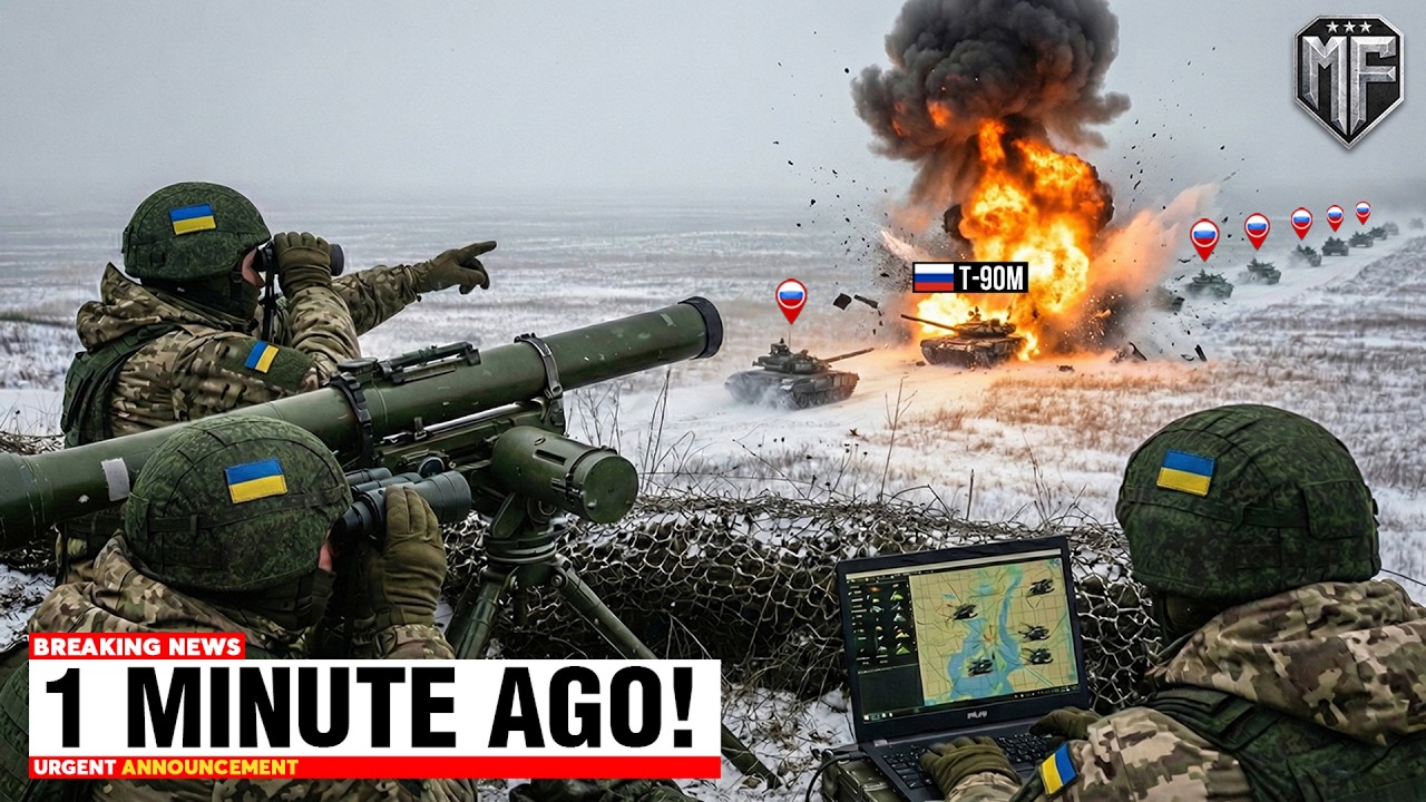 Russian Tanks Brigade Roll Toward the Front Line - Then THIS Happened...