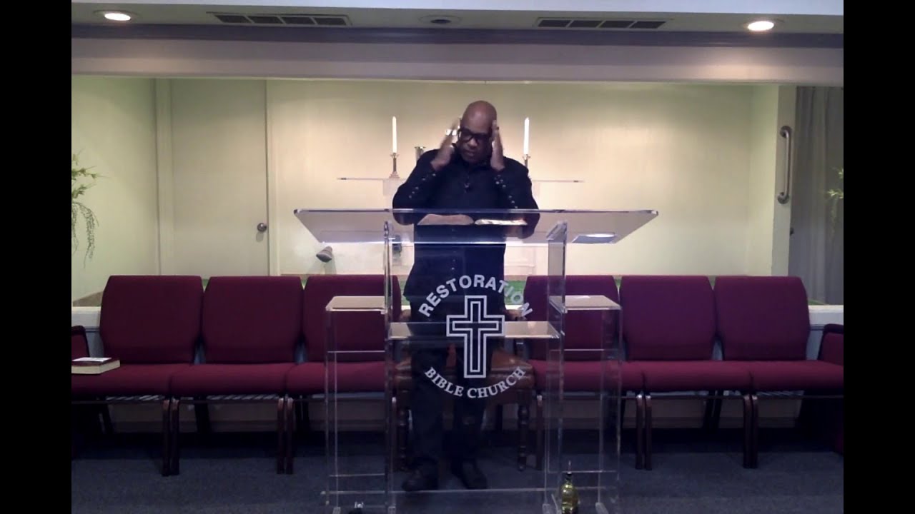It's Alright To Be Angry, Rev. Dr. George E Noble, Senior Pastor, Restoration Bible Church