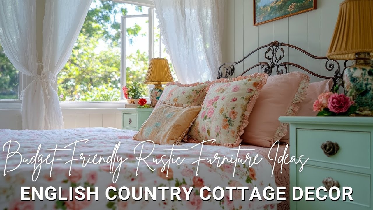 Budget-Friendly English Country Cottage Decor: Charming Rustic Furniture Ideas for Every Room