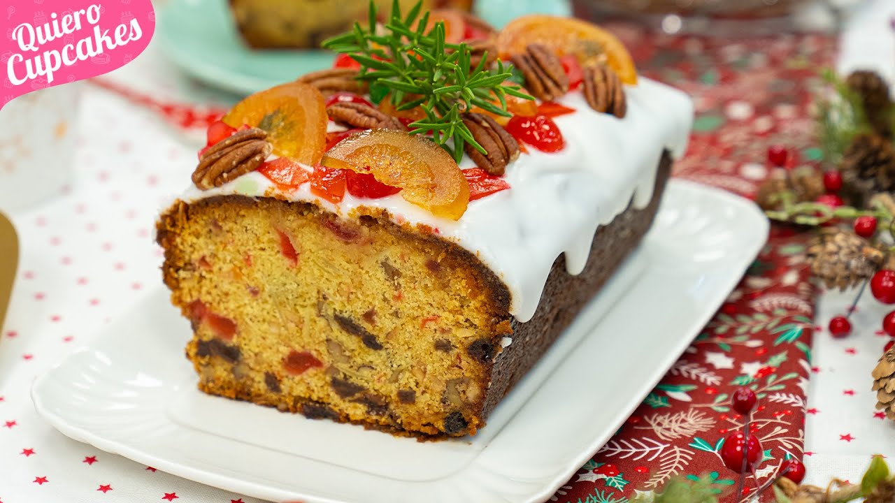 BUDÍN INGLÉS NAVIDEÑO O FRUIT CAKE 🎄 | ESPECIAL NAVIDAD 🎄 | QUIERO CUPCAKES