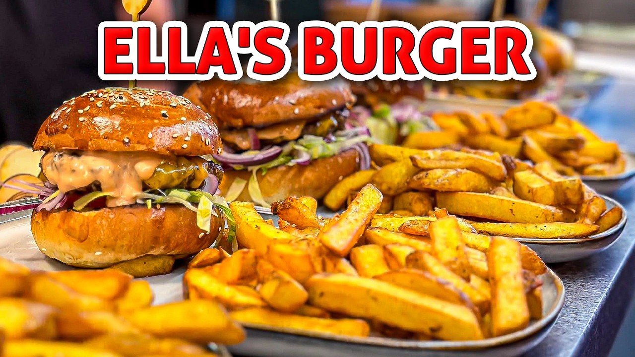 FANTASTICKÉ BURGERY, kvůli kterým pojedete do Rakovníka - Ella's burger!