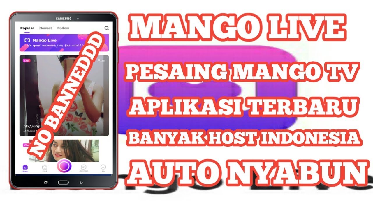 BARU!!! APLIKASI MANGO LIVE PENGGANTI GOGO LIVE DENGAN TAMPILAN BERBEDA