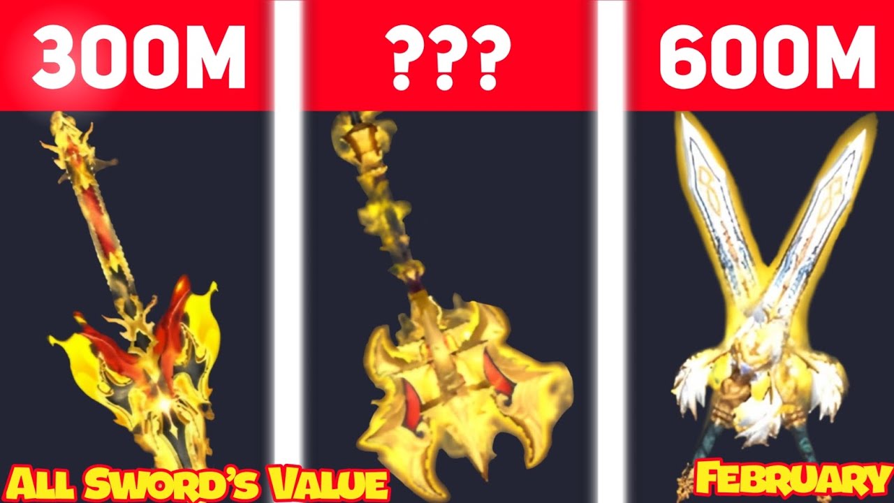 Value List Skyblock 2025 || All Mvp Swords Value || Skyblock Blockman Go