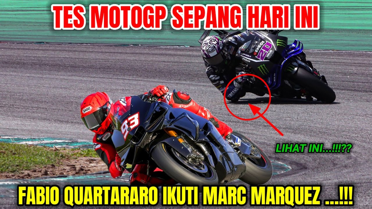 BERITA MOTOGP HARI INI🔴MOTOGP HARI INI 31 JANUARI 2026, TES SEPANG MOTOGP 2026 MARC MARQUEZ FABIO