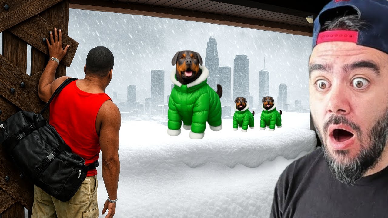 FRANKLIN KAR FIRTINASINDA CHOPU KURTARDI - GTA 5 MODS