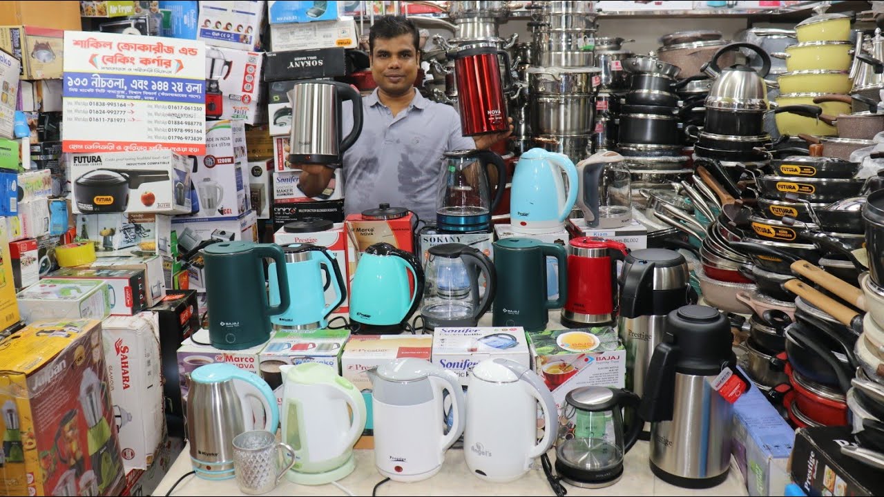 ১২ ঘন্টা পানি গরম থাকবে এমন ইলেকট্রিক কেটলির ও ফ্লাক্সের দাম জানুন.Electric Cattle & Flax Price