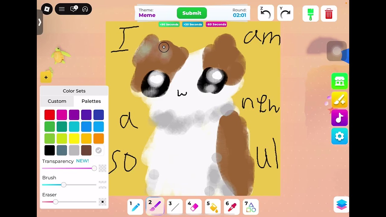 Roblox speed paint meowl 