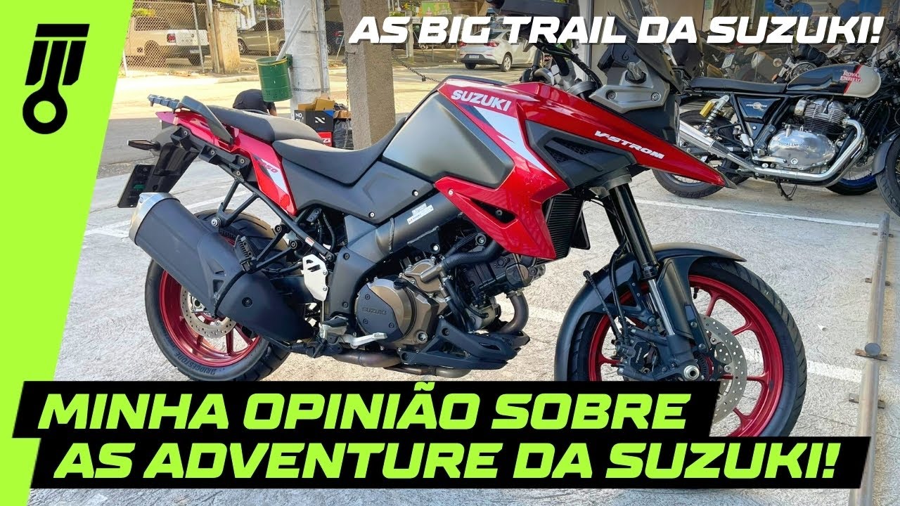 PILOTEI as BIG TRAIL da SUZUKI! V-Strom 1050 e a V-Strom 800DE! - O que achei?