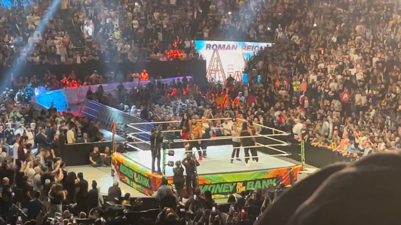 Roman Reigns MITB 2023 entrance