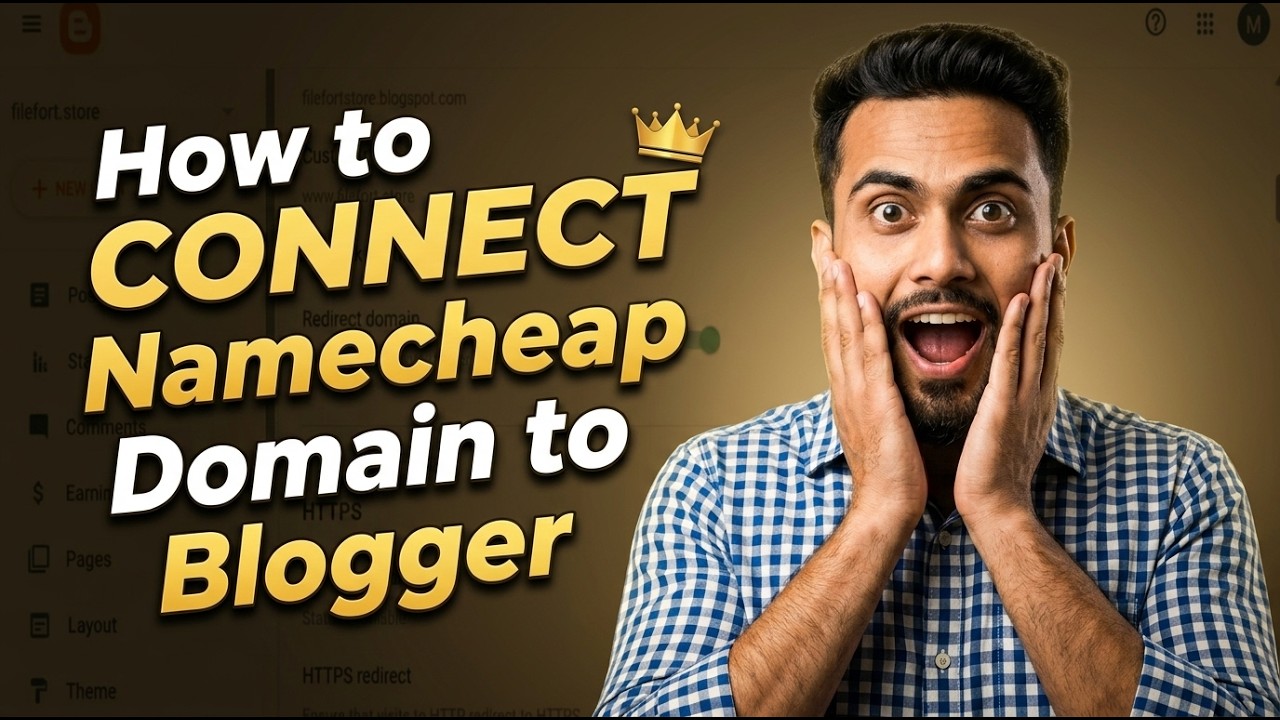 How to Connect Namecheap Domain to Blogger