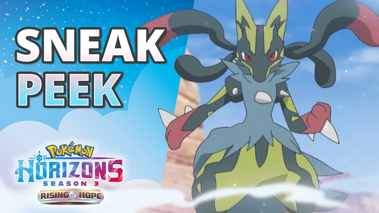 The Power of Mega Evolution! 🧬 | Pokémon Horizons: Season 3 | Sneak Peek