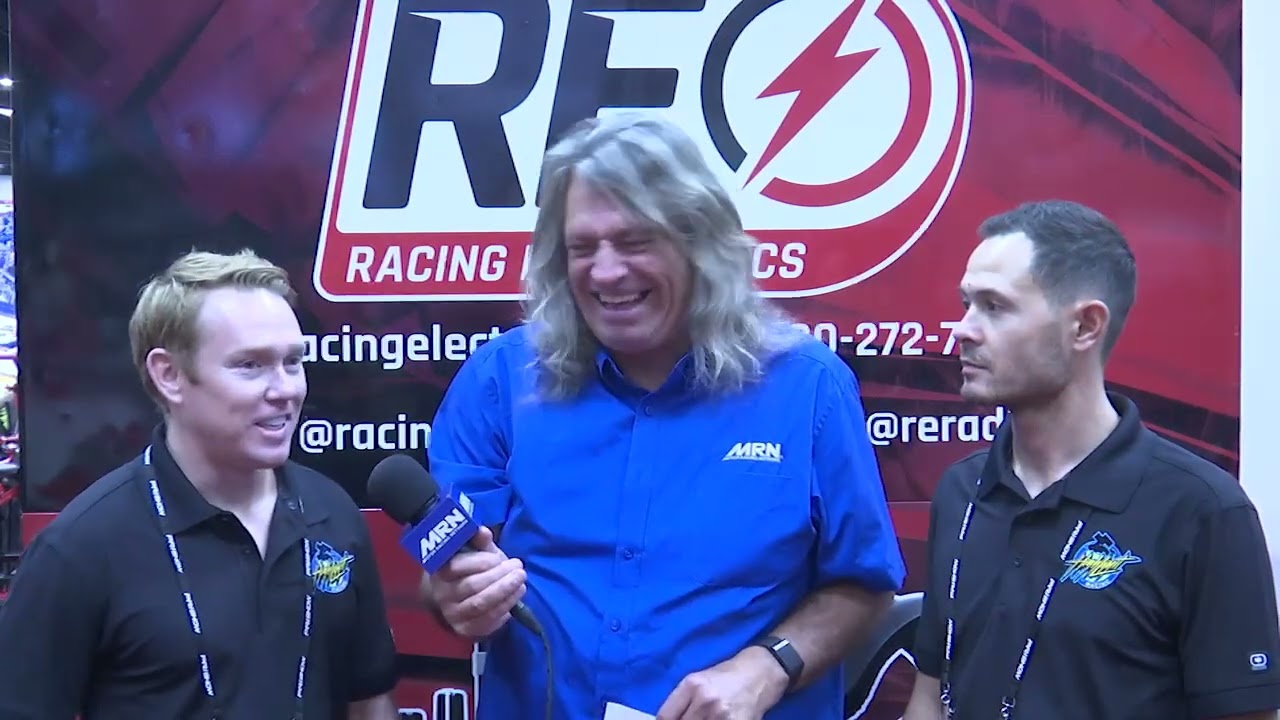 2023 PRI Show Brad Sweet and Kyle Larson