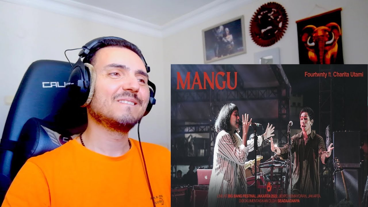Fourtwnty - Mangu ft. Charita Utami (Live BigBang Jakarta) Reaction