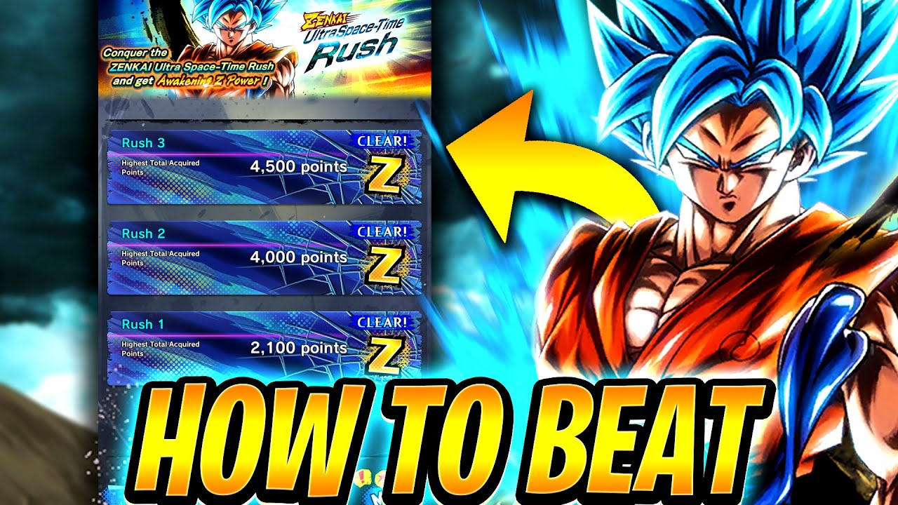 Как пройти этапы Zenkai Ultra Space Time Rush, пройти все испытания &mdash; Dragon Ball Legends