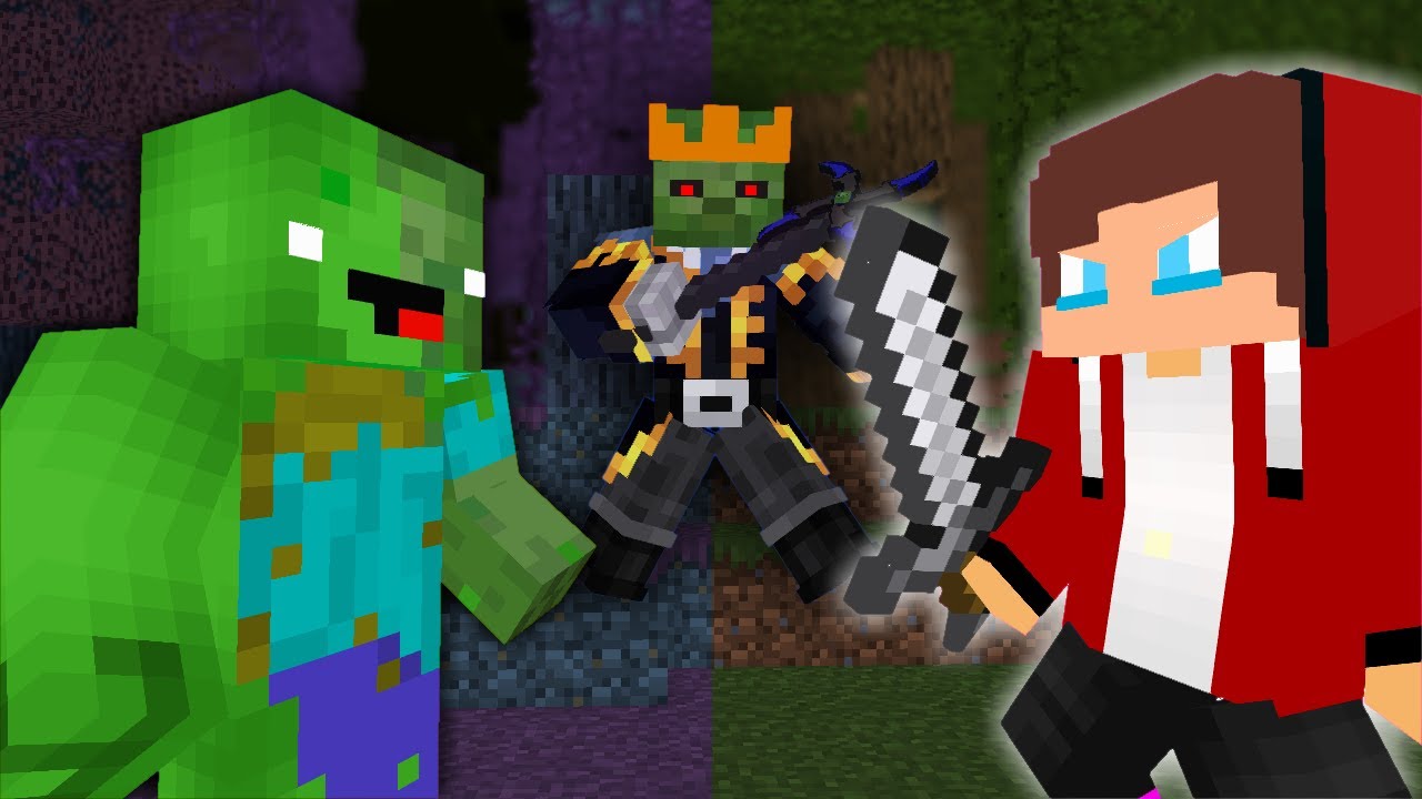 Escape from Zombie Island Again!【Maizen Minecraft Animation】