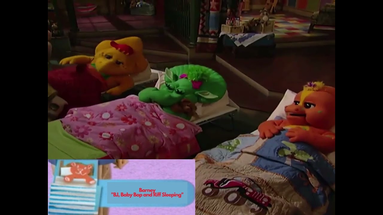 Noggin&rsquo;s Bedtime Business: Bj, Baby Bop & Riff Sleeping (Barney)